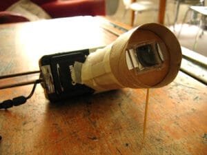 Map showing distance between two airports